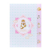 mofusand Vol.6 A4 Die-cut 5-Pocket Clear Folder - Castella - Sun-Star Stationery - Default Title by Techo Treats Stationery