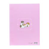 mofusand Vol.6 A4 Die-cut 5-Pocket Clear Folder - Castella - Sun-Star Stationery - Default Title by Techo Treats Stationery