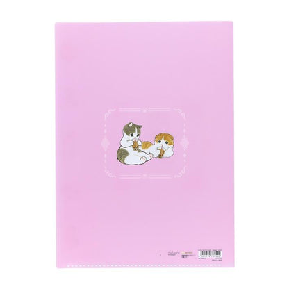 mofusand Vol.6 A4 Die-cut 5-Pocket Clear Folder - Castella - Sun-Star Stationery - Default Title by Techo Treats Stationery