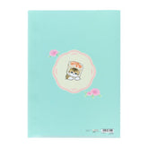 mofusand Vol.6 A4 Die-cut 5-Pocket Clear Folder - Dim Sum - Sun-Star Stationery - Default Title by Techo Treats Stationery