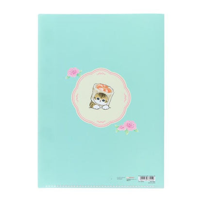 mofusand Vol.6 A4 Die-cut 5-Pocket Clear Folder - Dim Sum - Sun-Star Stationery - Default Title by Techo Treats Stationery