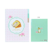mofusand Vol.6 A5 3-Pocket Clear Folder - Castella - Sun-Star Stationery - Default Title by Techo Treats Stationery