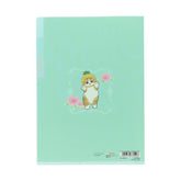 mofusand Vol.6 A5 3-Pocket Clear Folder - Castella - Sun-Star Stationery - Default Title by Techo Treats Stationery