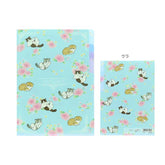 mofusand Vol.6 A5 3-Pocket Clear Folder - Dim Sum - Sun-Star Stationery - Default Title by Techo Treats Stationery