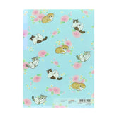 mofusand Vol.6 A5 3-Pocket Clear Folder - Dim Sum - Sun-Star Stationery - Default Title by Techo Treats Stationery