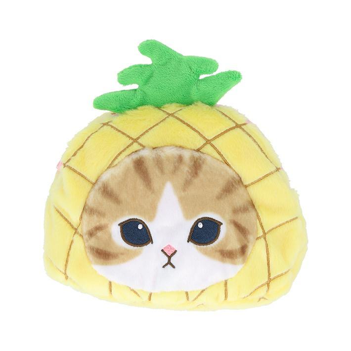 mofusand Vol.6 Reversible Plush Pen Pouch - Castella - Sun-Star Stationery - Default Title by Techo Treats Stationery
