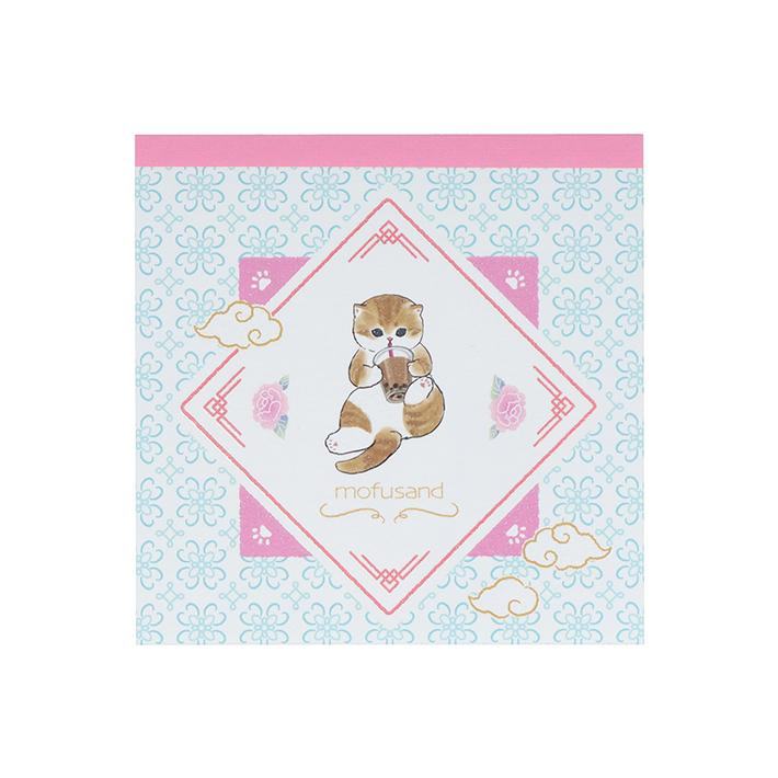 mofusand Vol.6 Square Memo - Castella - Sun-Star Stationery - Default Title by Techo Treats Stationery