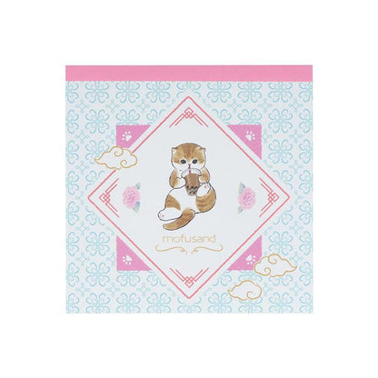 mofusand Vol.6 Square Memo - Castella - Sun-Star Stationery - Default Title by Techo Treats Stationery