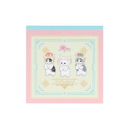mofusand Vol.6 Square Memo - Dim Sum - Sun-Star Stationery - Default Title by Techo Treats Stationery