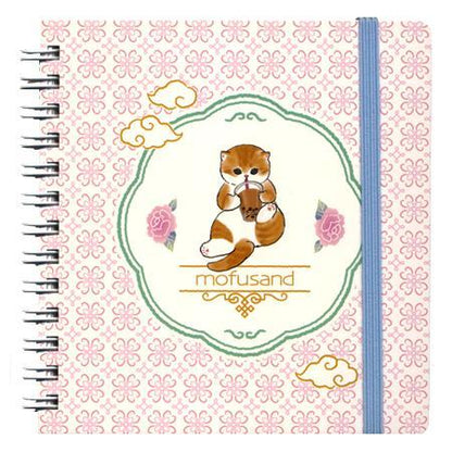 mofusand Vol.6 Square Ring Notebook - Castella - Sun-Star Stationery - Default Title by Techo Treats Stationery