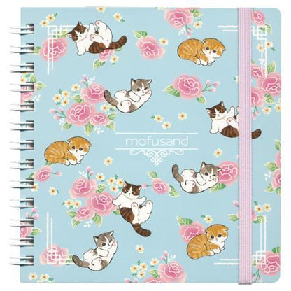 mofusand Vol.6 Square Ring Notebook - Dim Sum - Sun-Star Stationery - Default Title by Techo Treats Stationery