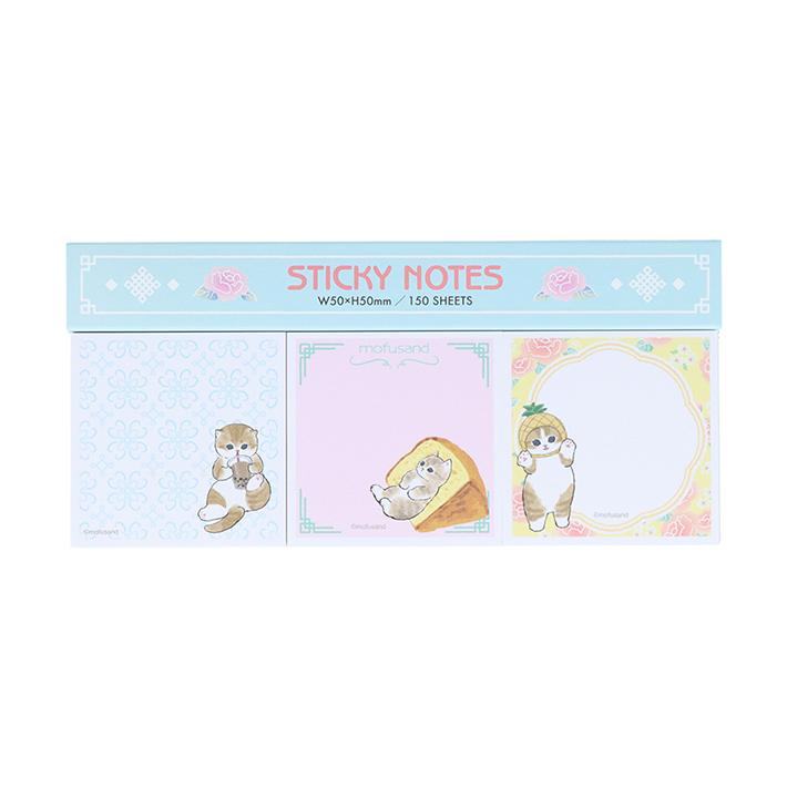 mofusand Vol.6 Sticky Notes Pad - Castella - Techo Treats