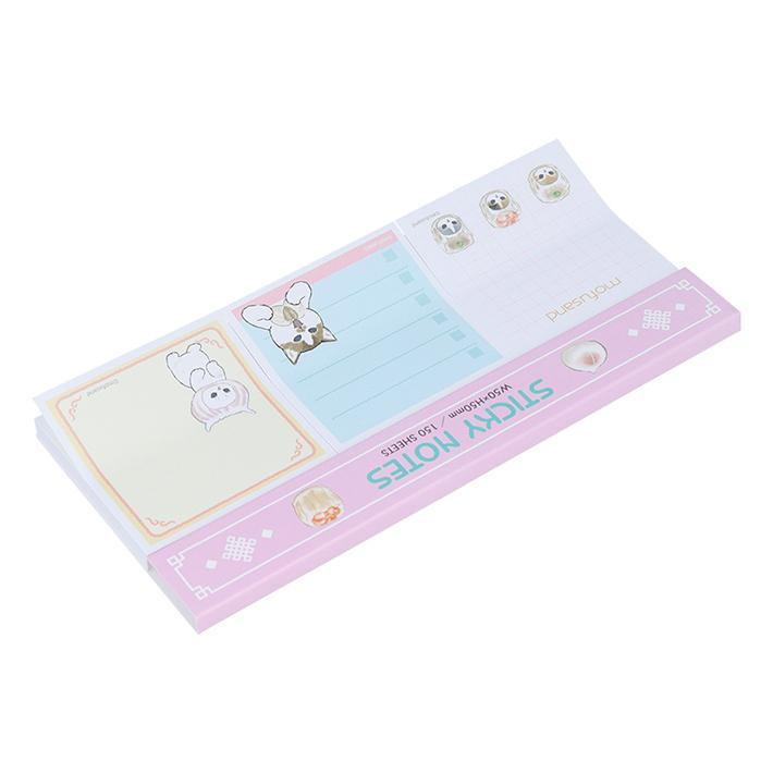 mofusand Vol.6 Sticky Notes Pad - Dim Sum - Techo Treats