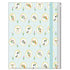 mofusand Vol.7 A4 5-Pocket Clear Folder with Elastic Band - Light Blue - Sun-Star Stationery - Default Title by Techo Treats Stationery