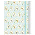 mofusand Vol.7 A4 5P Clear Folder with Elastic Band - Light Blue - Techo Treats