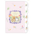mofusand Vol.7 A4 Die-cut 5-Pocket Clear Folder - Pink - Sun-Star Stationery - Default Title by Techo Treats Stationery