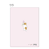 mofusand Vol.7 A4 Die-cut 5-Pocket Clear Folder - Pink - Sun-Star Stationery - Default Title by Techo Treats Stationery
