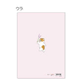 mofusand Vol.7 A4 Die-cut Clear Folder 5P - Pink - Techo Treats