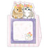 mofusand Vol.7 Die-cut Standing Sticky Notes (B) - Sun-Star Stationery - Default Title by Techo Treats Stationery
