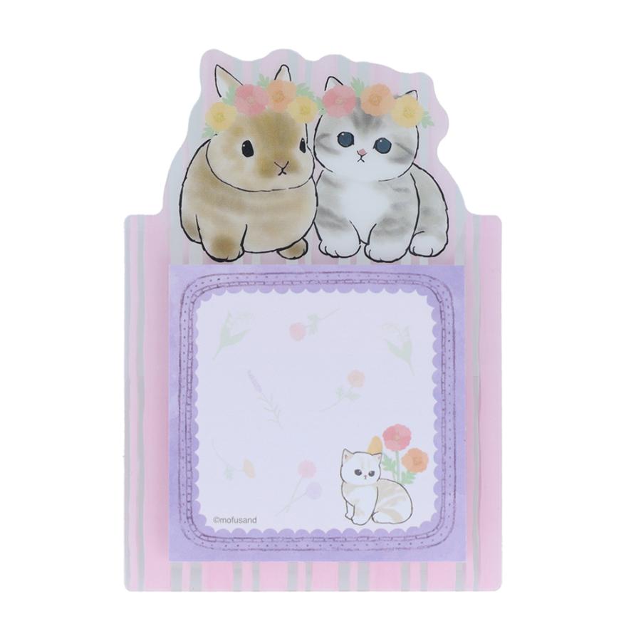 mofusand Vol.7 Die-cut Standing Sticky Notes (B) - Sun-Star Stationery - Default Title by Techo Treats Stationery