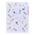 mofusand x Sanrio Characters A5 3-Pocket Clear Folder - Plush Toy - Sun-Star Stationery - Default Title by Techo Treats Stationery