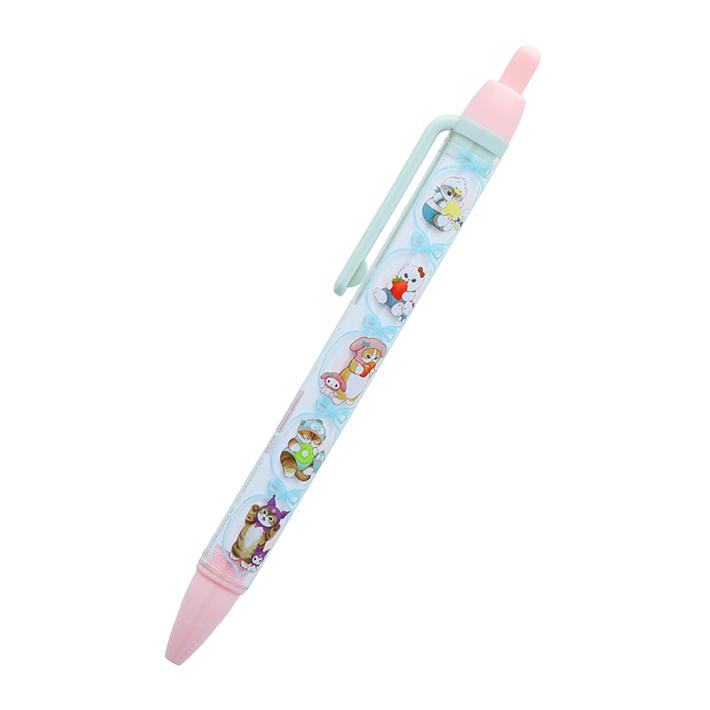mofusand x Sanrio Vol.2 0.7mm Ballpoint Pen - Fruit - Sun-Star Stationery - Default Title by Techo Treats Stationery