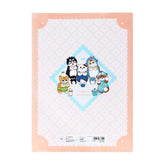 mofusand x Sanrio Vol.2 A4 Die-cut 5-Pocket Clear Folder - Retro Frame - Sun-Star Stationery - Default Title by Techo Treats Stationery