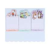 mofusand x Sanrio Vol.2 Die-cut Sticky Notes - Blue - Sun-Star Stationery - Default Title by Techo Treats Stationery