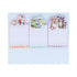 mofusand x Sanrio Vol.2 Die-cut Sticky Notes - Blue - Sun-Star Stationery - Default Title by Techo Treats Stationery