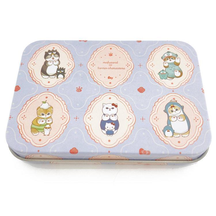 mofusand x Sanrio Vol.2 Memo in Tin - Retro Frame - Sun-Star Stationery - Default Title by Techo Treats Stationery