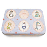 mofusand x Sanrio Vol.2 Memo in Tin - Retro Frame - Sun-Star Stationery - Default Title by Techo Treats Stationery