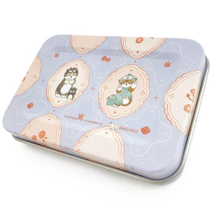 mofusand x Sanrio Vol.2 Memo in Tin - Retro Frame - Sun-Star Stationery - Default Title by Techo Treats Stationery