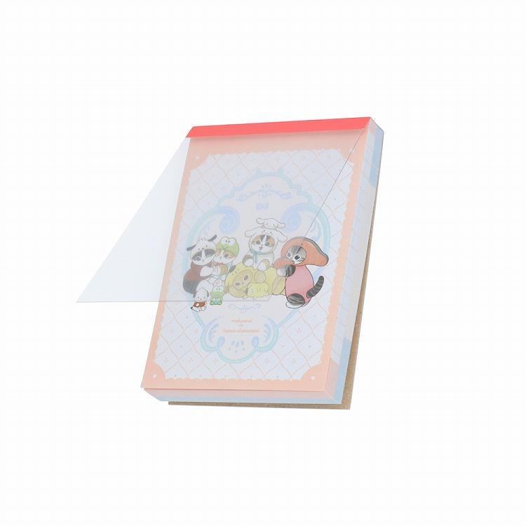 mofusand x Sanrio Vol.2 Mini Memo - Retro Frame - Sun-Star Stationery - Default Title by Techo Treats Stationery