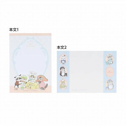mofusand x Sanrio Vol.2 Mini Memo - Retro Frame - Sun-Star Stationery - Default Title by Techo Treats Stationery