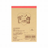 mofusand x Sanrio Vol.2 Mini Memo - Retro Frame - Sun-Star Stationery - Default Title by Techo Treats Stationery