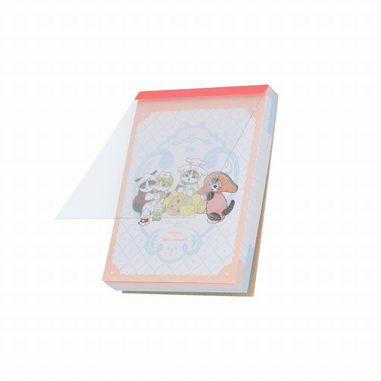 mofusand x Sanrio Vol.2 Mini Memo - Retro Frame - Techo Treats