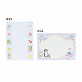 mofusand x Sanrio Vol.2 Mini Memo - Ribbon - Sun-Star Stationery - Default Title by Techo Treats Stationery