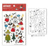 Moomin Deco Template Ruler - Little My - KAMIO JAPAN - Default Title by Techo Treats Stationery