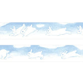 Moriyama Schinako Masking Tape - Rabbit Cloud - Techo Treats