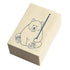 MT Pal Rubber Stamp - Bear - Techo Treats