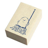 MT Pal Wooden Rubber Stamp - Shimaenaga - Techo Treats