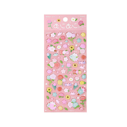 Muni Muni Squishy Sticker - Mini Flower - Techo Treats