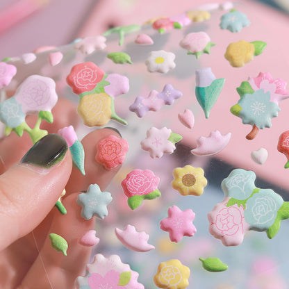 Muni Muni Squishy Sticker - Mini Flower - Techo Treats