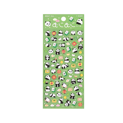 Muni Muni Squishy Sticker - Mini Panda - Techo Treats