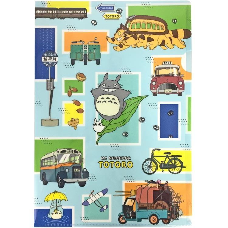 My Neighbor Totoro A4 Clear Folder - Studio Ghibli - Default Title by Techo Treats Stationery