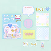My Pixel Memo Sticker - Message - Techo Treats