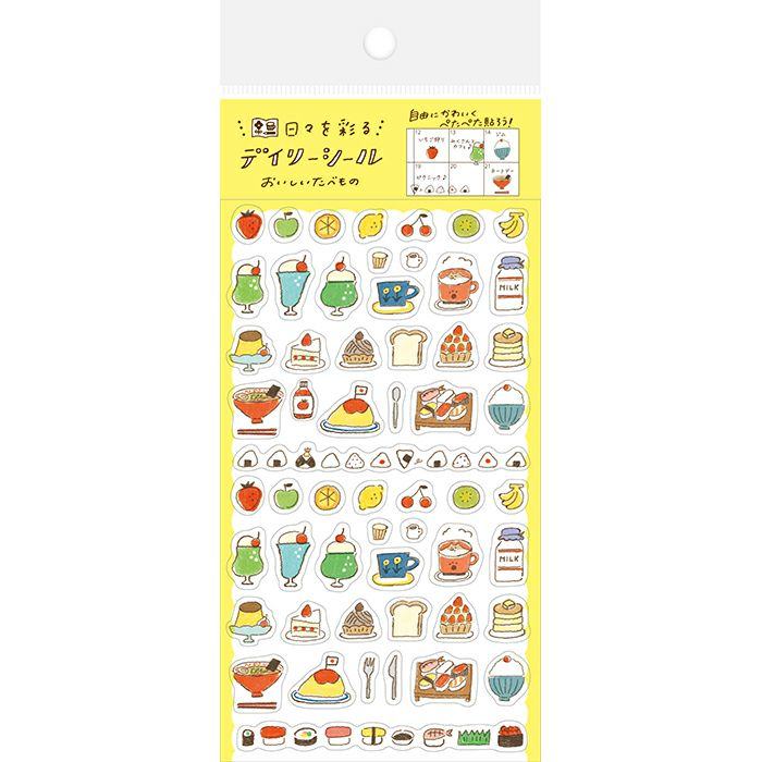 My Series Daily Sticker - Delicious Food - Techo Treats