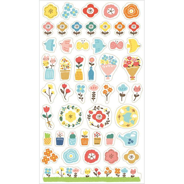 My Series Daily Sticker - Flowers - Furukawa Shiko - Default Title by Techo Treats Stationery
