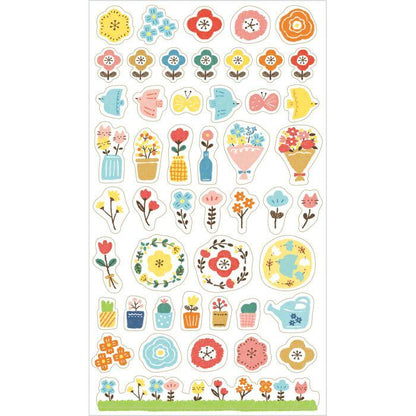 My Series Daily Sticker - Flowers - Furukawa Shiko - Default Title by Techo Treats Stationery