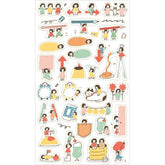 My Series Daily Sticker - Otasuke Kobito - Furukawa Shiko - Default Title by Techo Treats Stationery